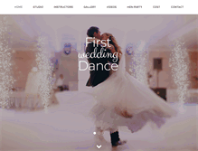 Tablet Screenshot of hkweddingdance.com